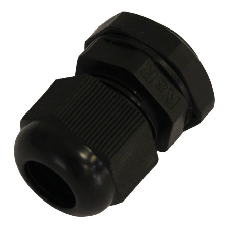 QA Polyamid Cable Gland - IP65 - 27mm - Black