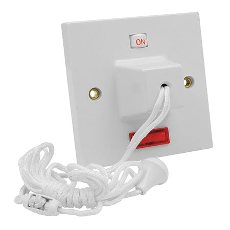 QA 45A Pullcord Switch with Neon