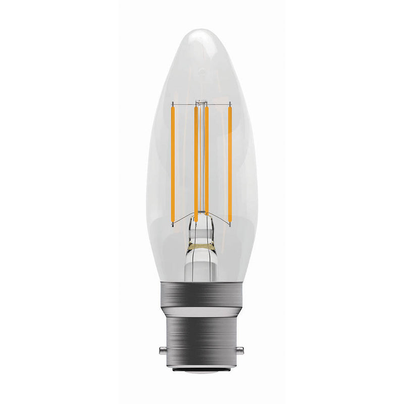 4W LED Filament Candle Lamp BC 4000K
