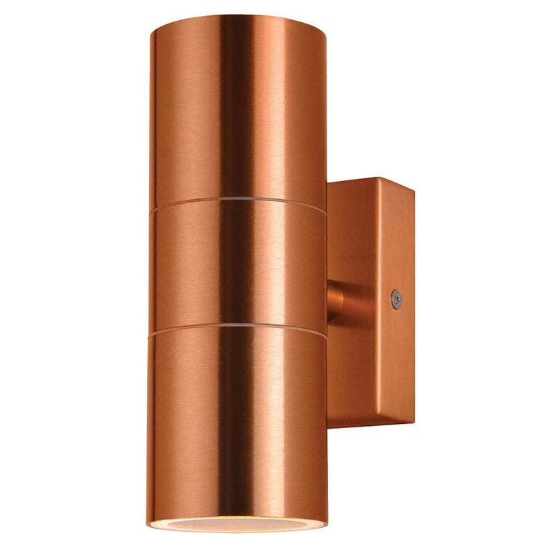 Outdoor Copper Up and Down Wall Light