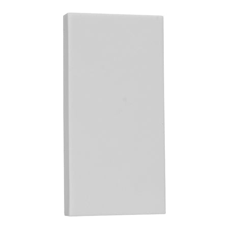 Data Grid 1/2 Module Blank Plate - White