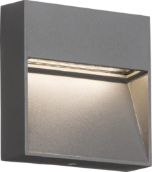 230V IP44 3W LED SQUARE GREY