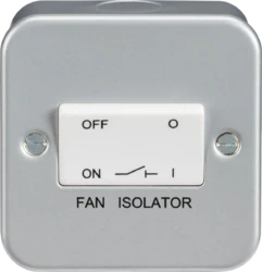 10A 3P FAN ISOLATOR SW M/CLAD