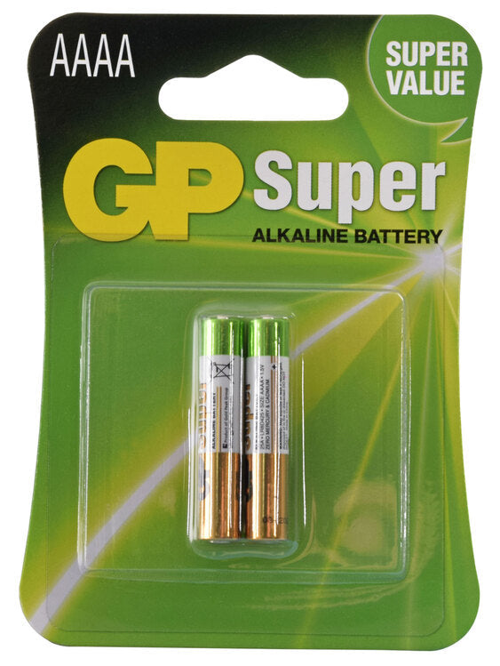 PACK(2)AAAA 1.5V BATTERIES