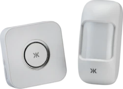 WIRELESS PLUG IN BELL AND PIR