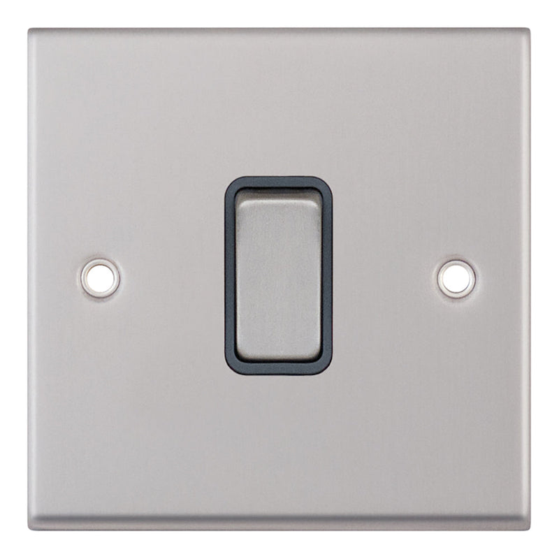 10 Amp Intermediate Switch - 1 Gang Grey