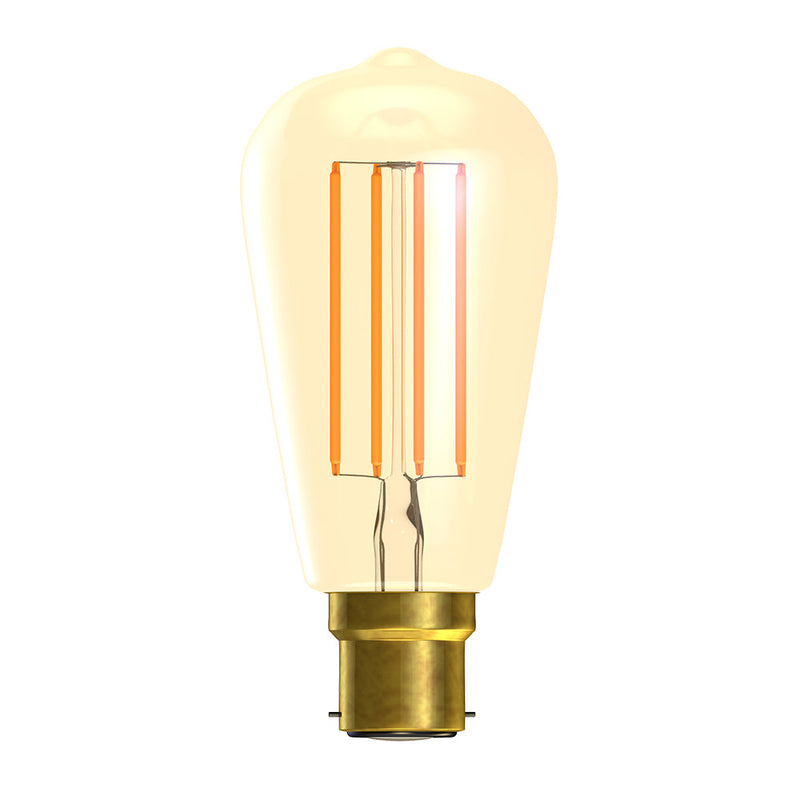 3.3W LED Vintage Squirrel Cage - BC