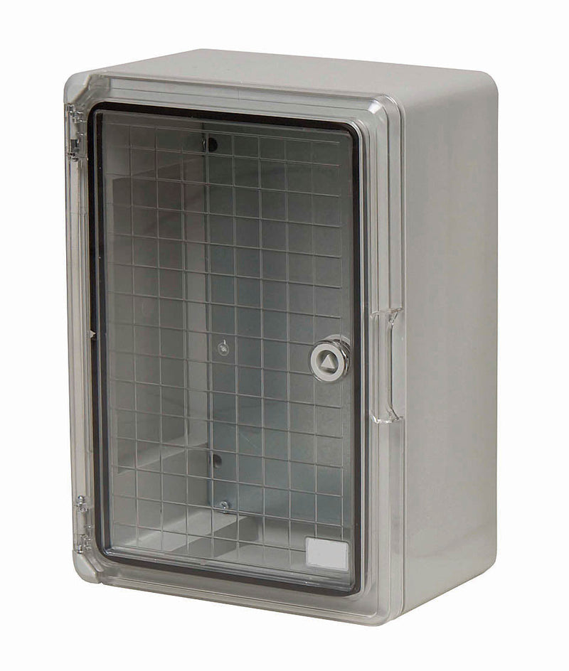 250x350x150mm IP65 ABS Enclosure with Transparent Door