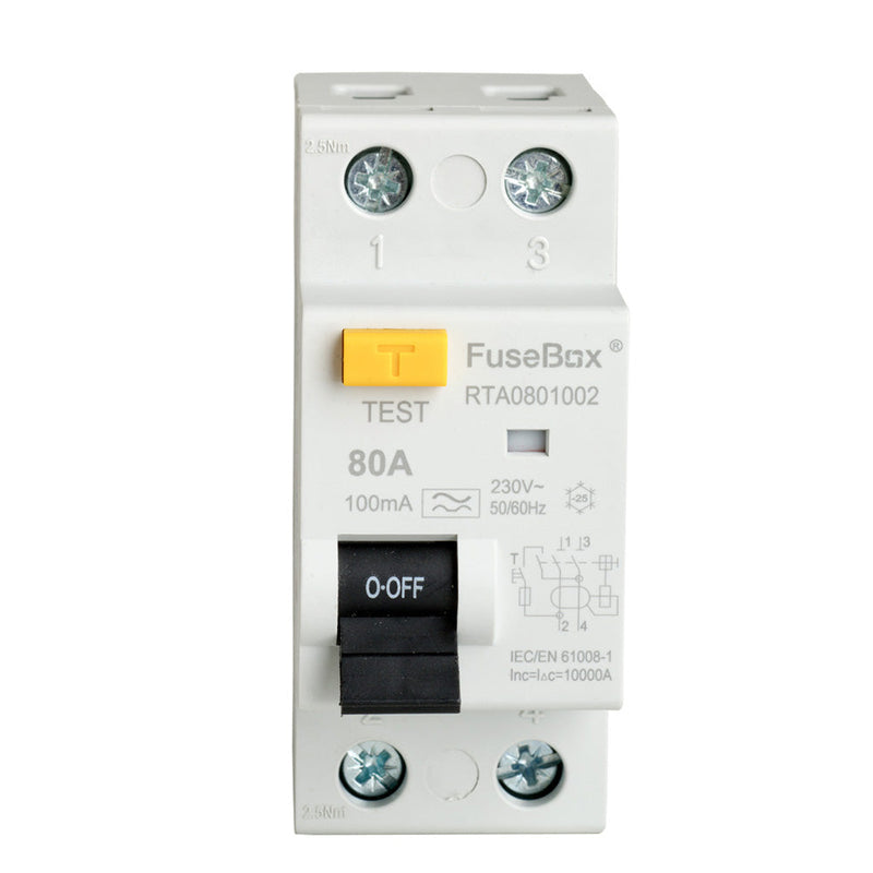 RCD 2P BS EN 61008-1