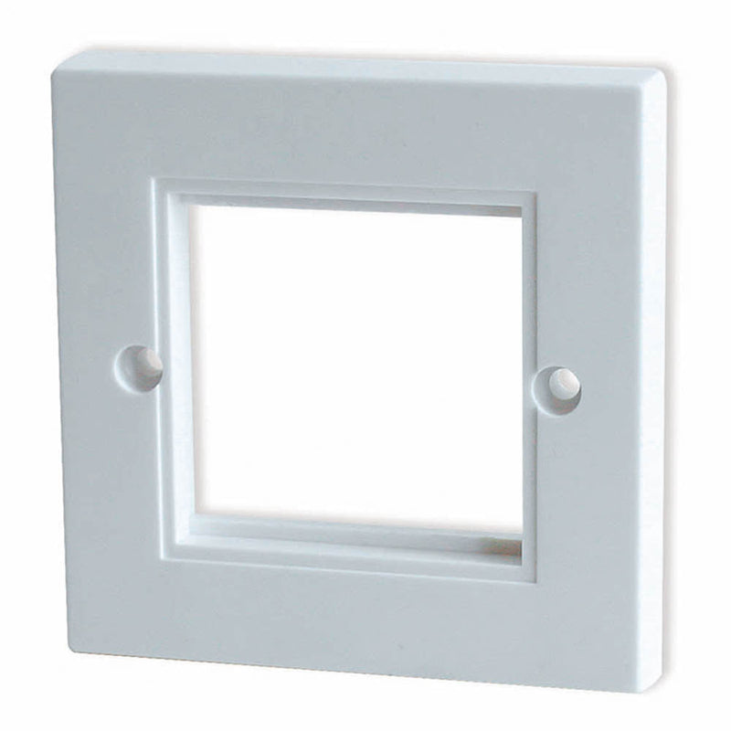 White Modular Wall Plate