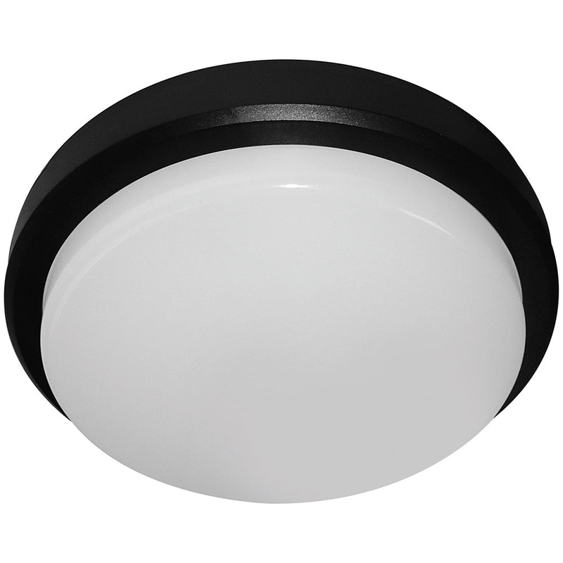 14W LED Bulkhead - Black