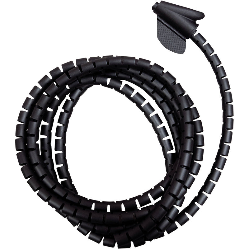 8MM 2M Cable Tidy + Clip Blk