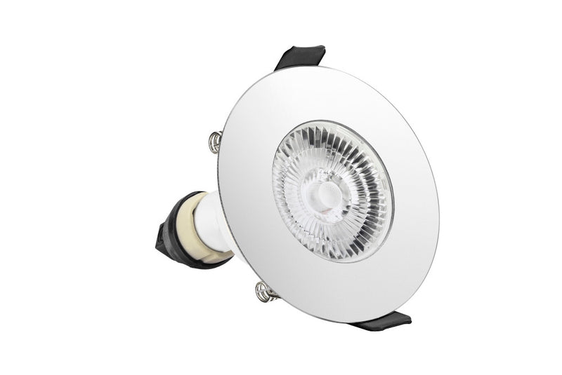 EVOFIRE Fire Rated LED Downlights - Polished Chrome