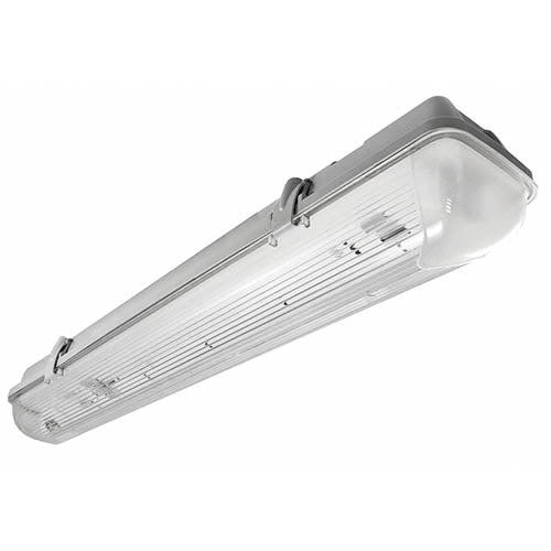 Single T8 Anti-Corrosion IP65 Fluorescent Light Fitting - 70W 6ft