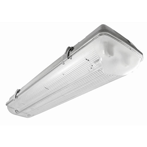 Twin T8 Anti-Corrosion IP65 Fluorescent Light Fitting - 70W 6ft