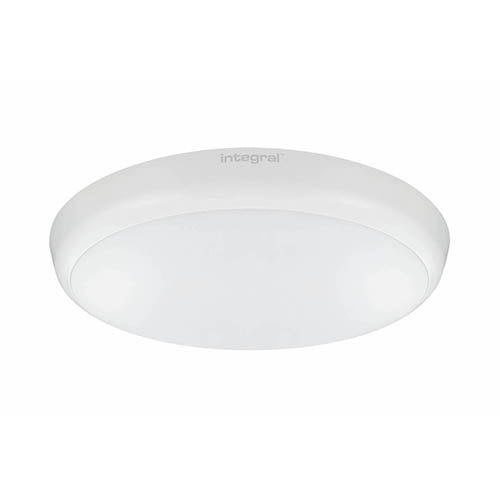 12W Circle Slimline LED Bulkhead with Integrated Microwave Sensor Function - IP54