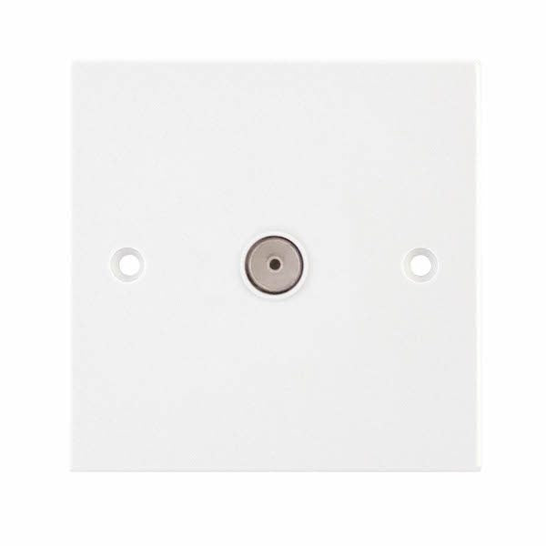 QA Coaxial Socket 1G - Flush