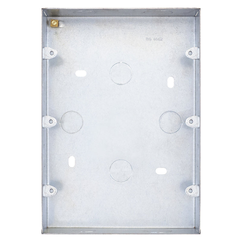 12G Flush Metal Back Box