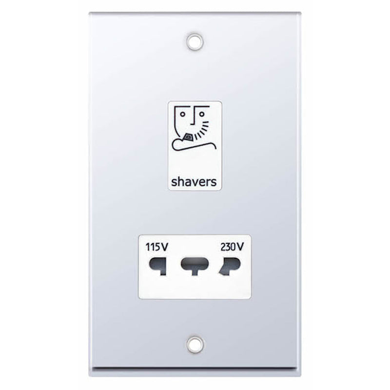 Dual Voltage Shaver Socket – 115V & 230V Output