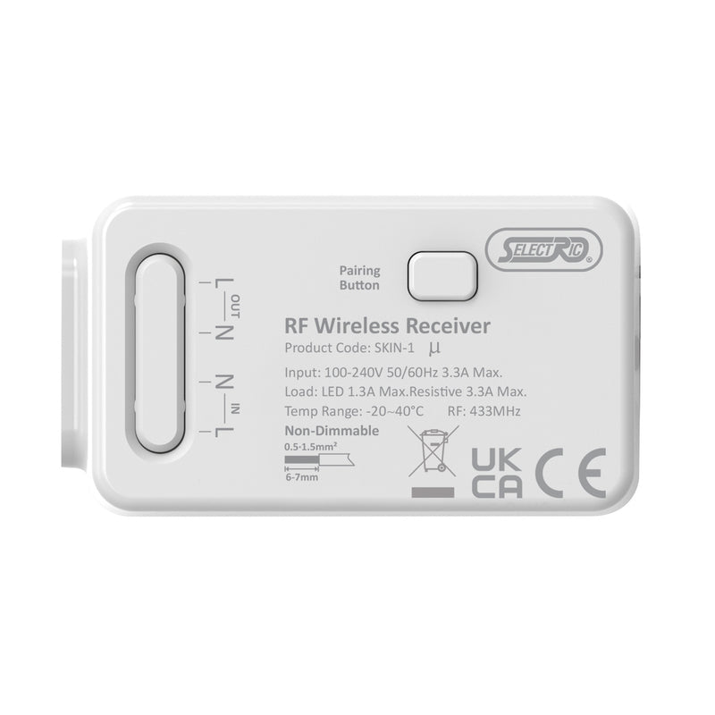 Kinetic Wireless Receiver  – Standard On / Off Control