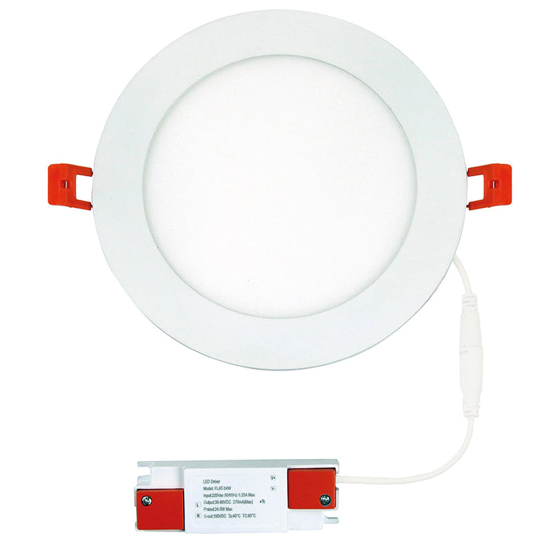 6W ALPHA CCT Switchable Round Panel