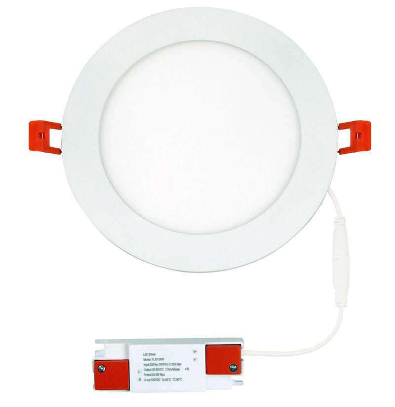 24W ALPHA CCT Switchable Round Panel