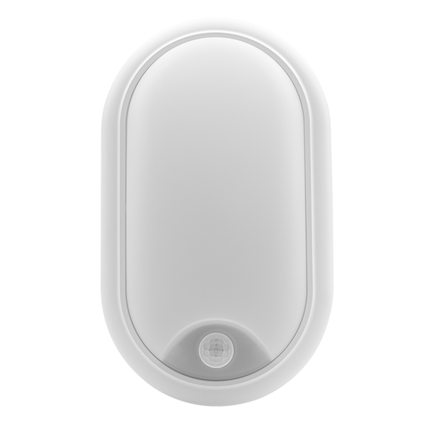 15W BH PIR WHITE WALL LIGHT