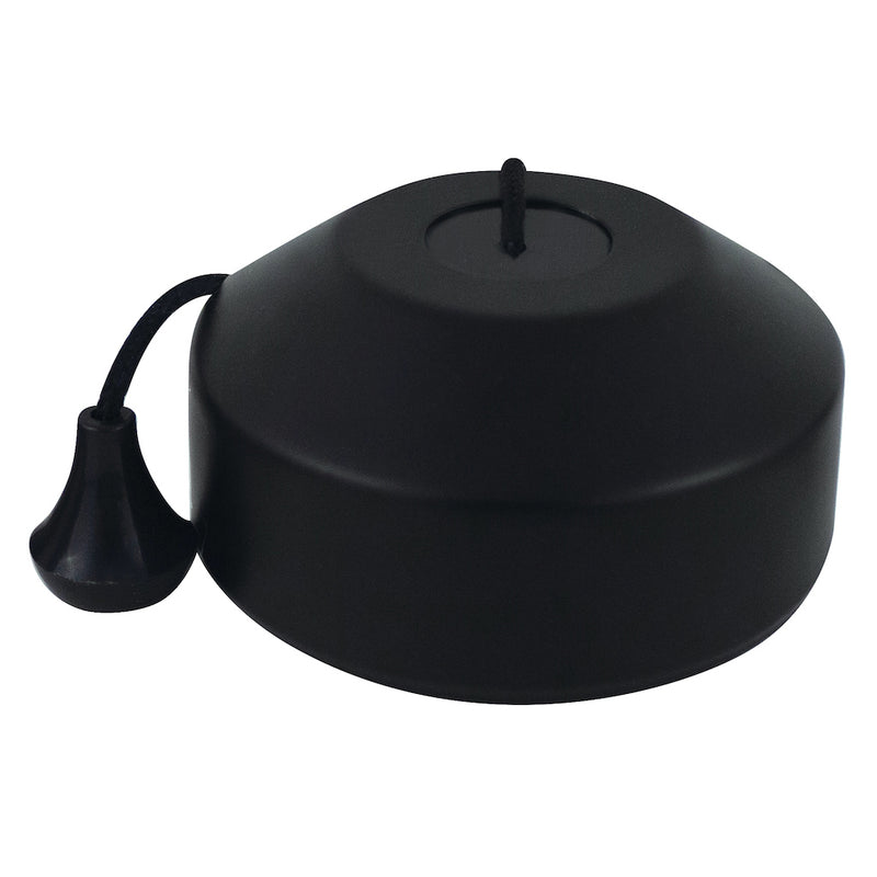 10A Ceiling Pull Switch - Matt Black