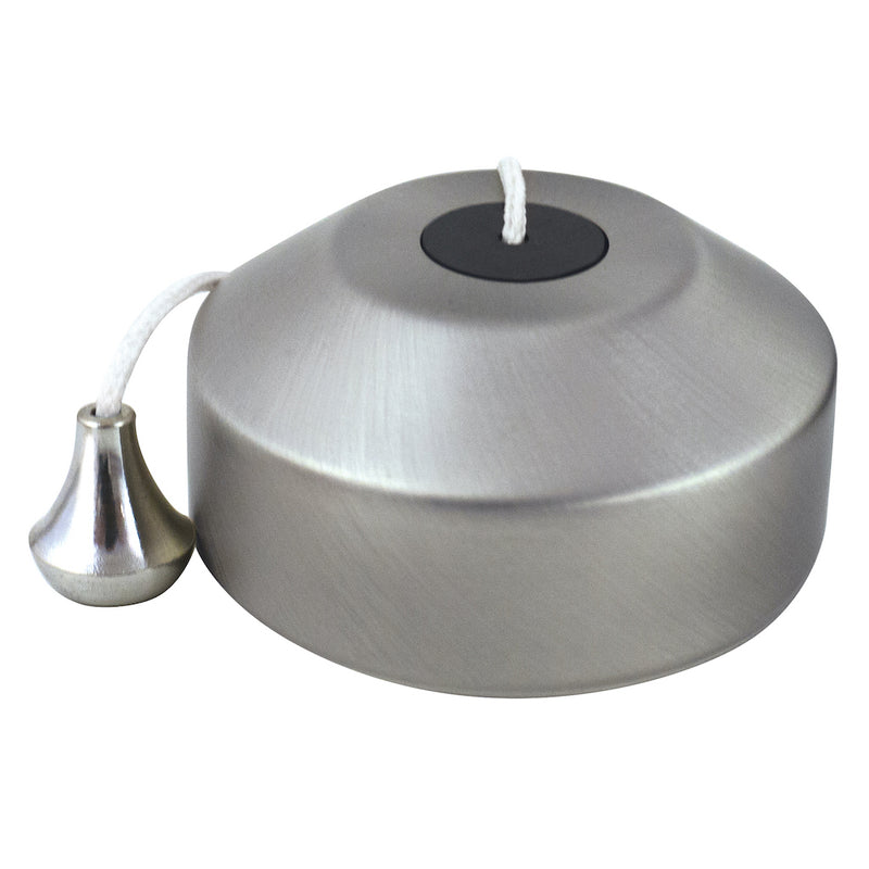 10A Ceiling Pull Switch - Satin Chrome