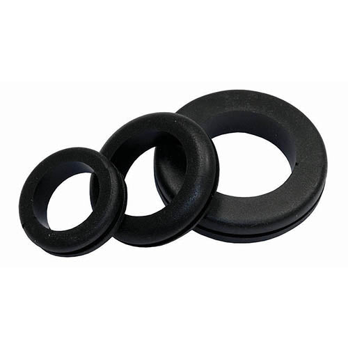 25mm Open Rubber Grommet - Each