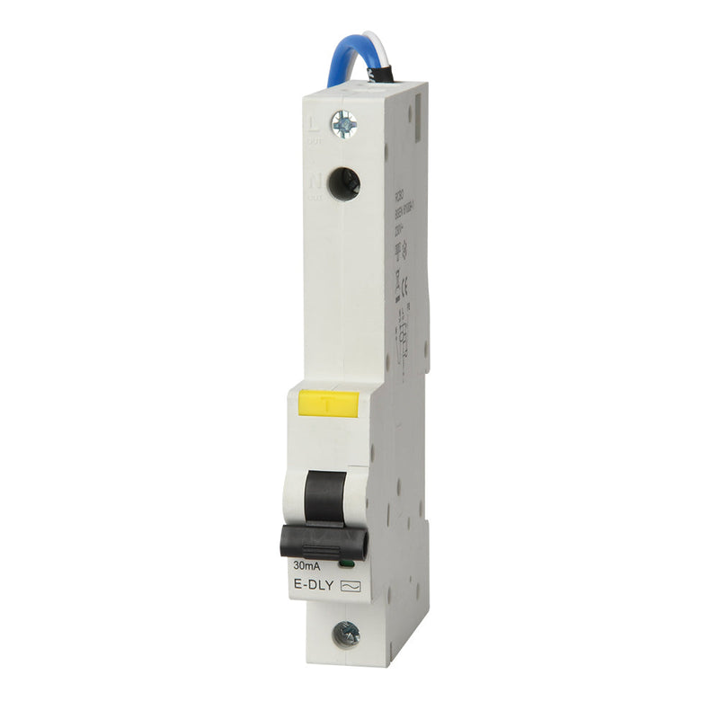 6A RCBO SINGLE POLE 6KA