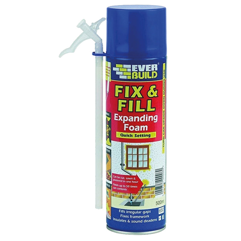 Everbuild Fix and Fill Foam 500ML