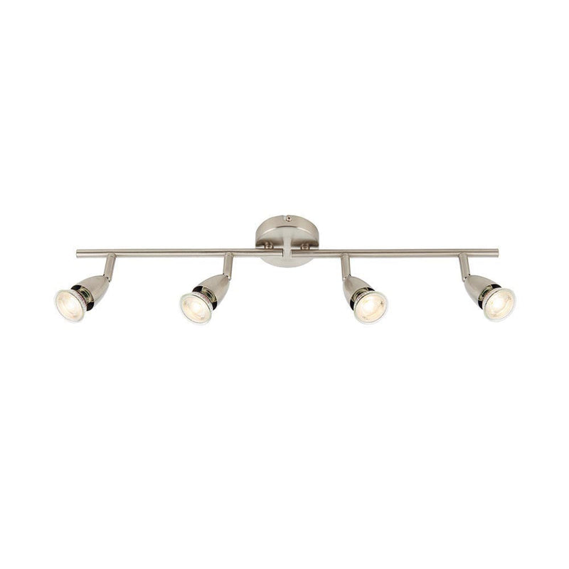 Satin Nickel ‘Amalfi’ 4 x 35W Quad Spotlight