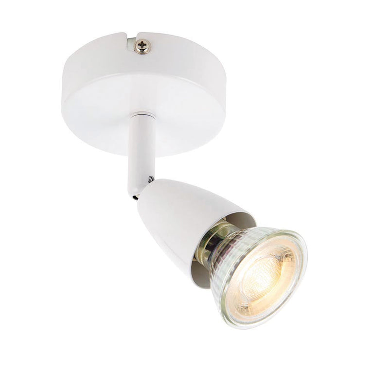 White ‘Amalfi’ 35W Single Spotlight