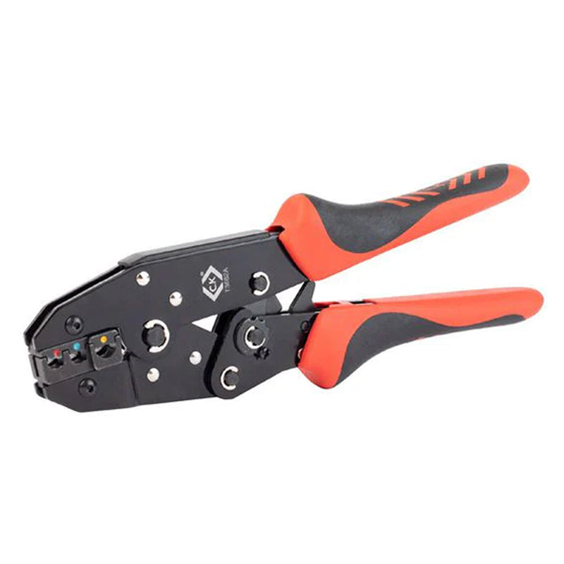 Ratchet crimping pliers - Insulated terminals