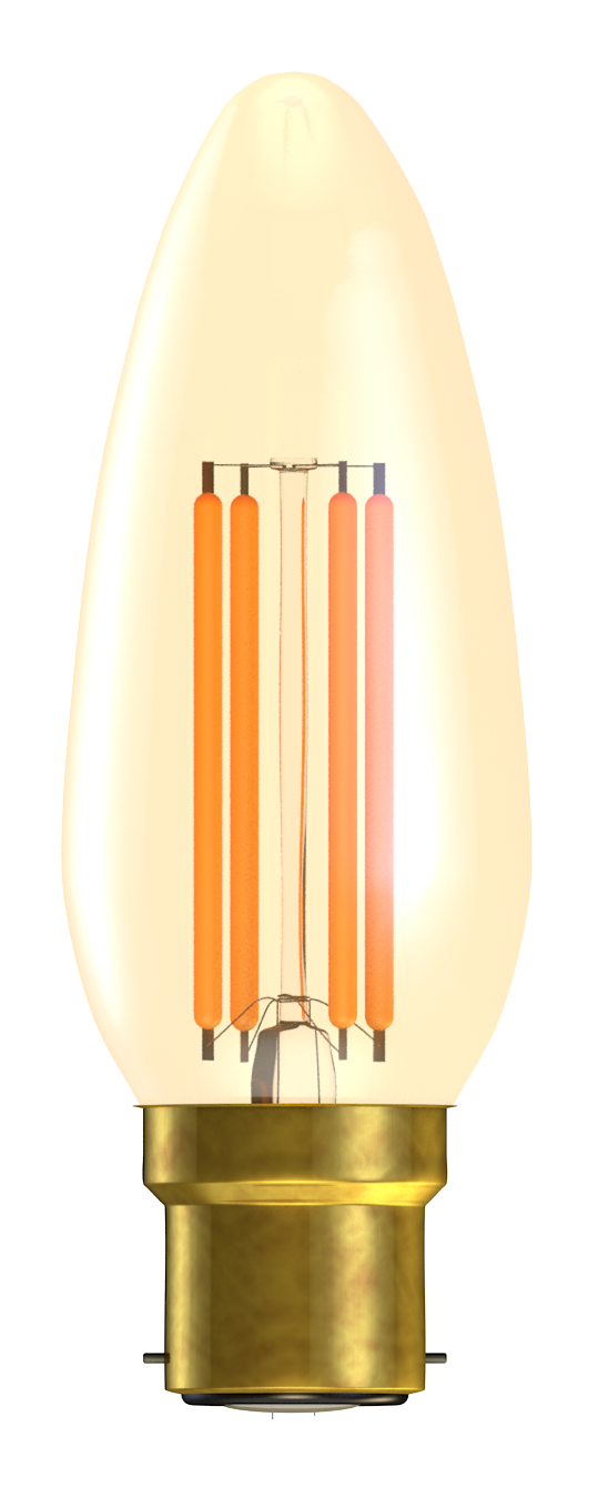 Bell Vintage LED 4W Filament Candle - BC