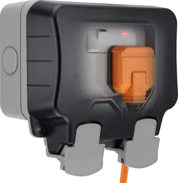 BG IP65 2GANG SOCKET