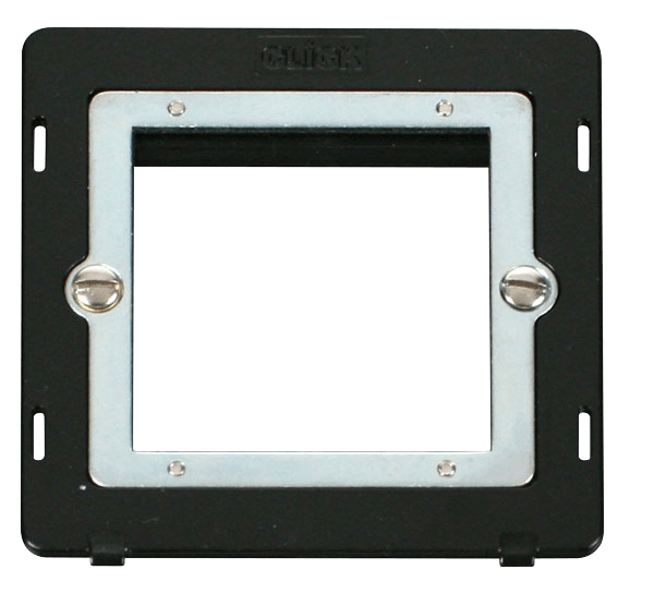 BLK SINGLE PLATE TWIN APERTURE