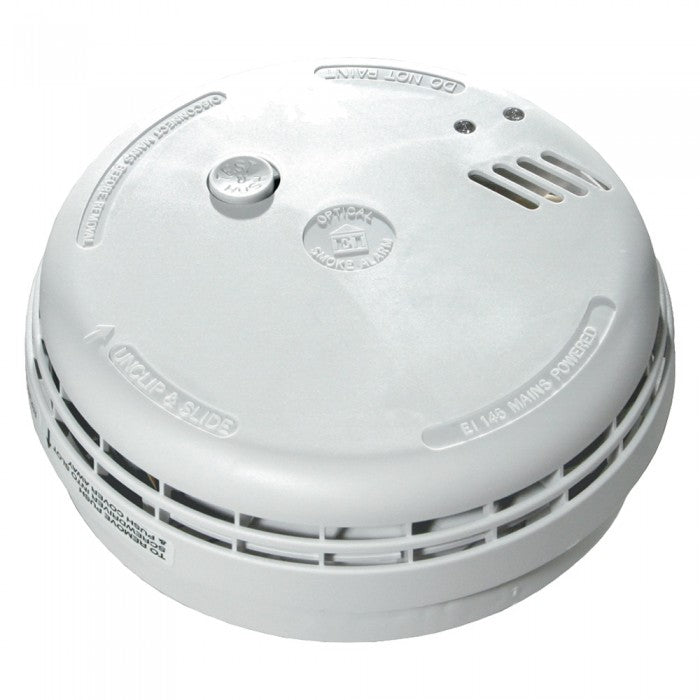 Optical Smoke Detector with Battery Backup