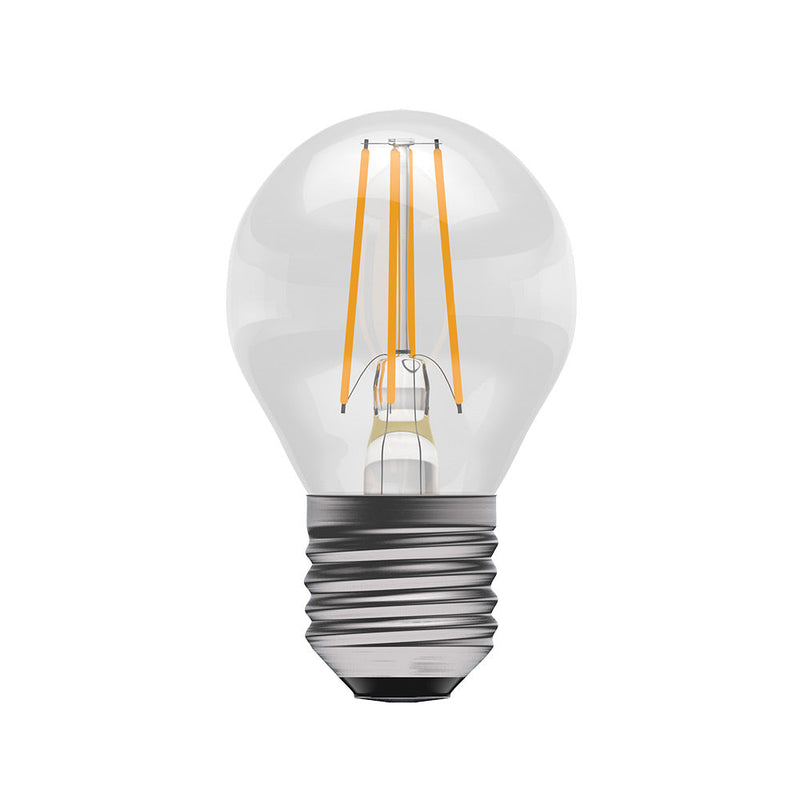 3.3W LED Filament Clear Round - ES, 4000K