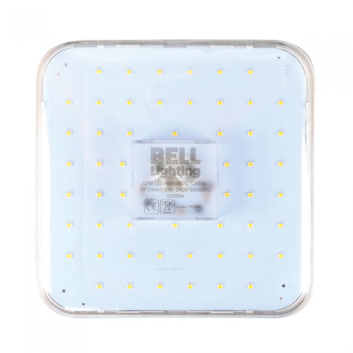 BELL - 4 Pin 12W H.F. Direct 2D LED Lamp - 2700K