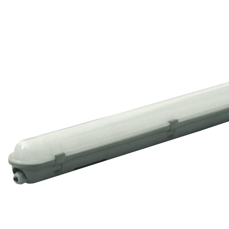 BELL - 5ft 25W Single LED Anti Corrosive Batten Fitting Emergency Back-up Pack & Microwave Sensor