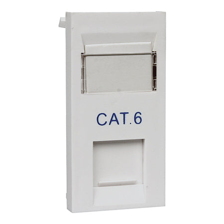 Data Grid Cat6 Data Module - White