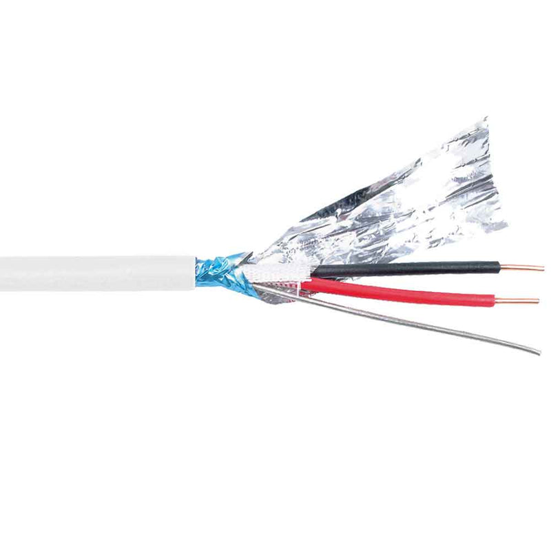 2.5 2C+E FP CABLE - WHITE 100M