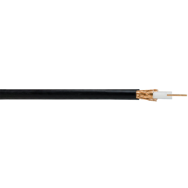 Quality 75ohm CT100 Satellite & Sky Cable Black - 100M Drum