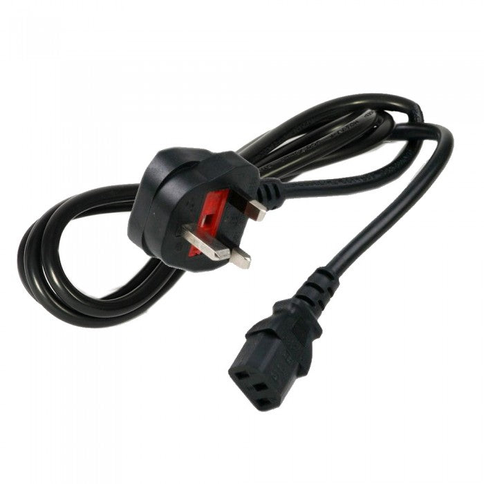 1.5M IEC Mains 3-Pin UK Plug Power Lead