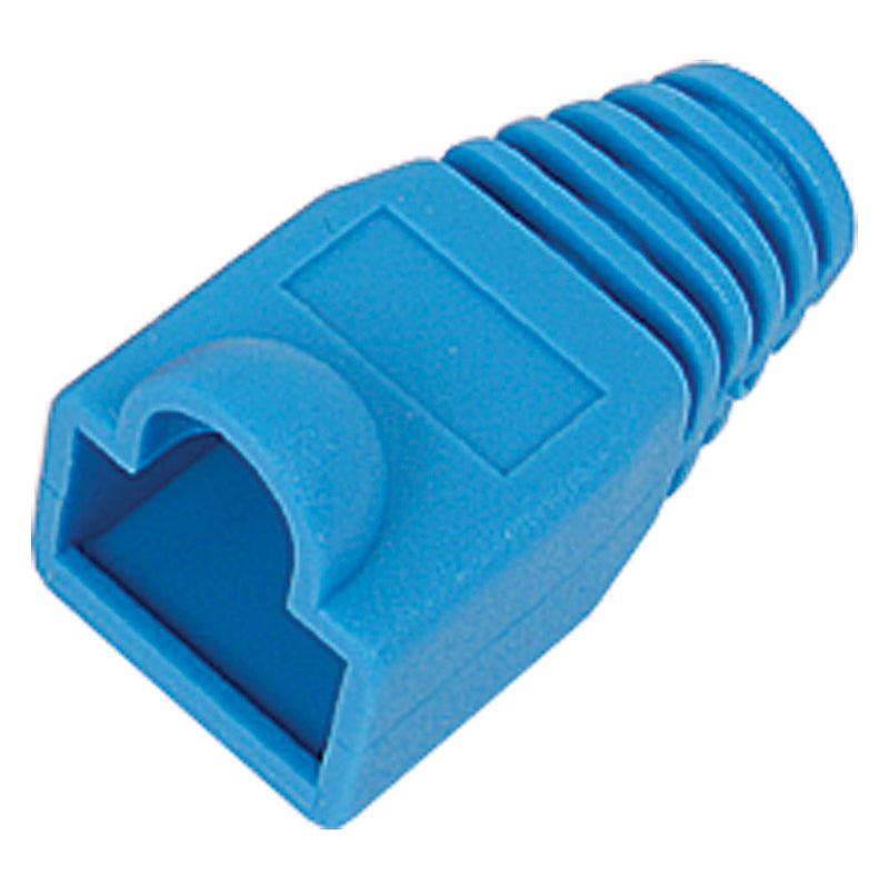 Strain Relief RJ45 Plug Boot- Blue