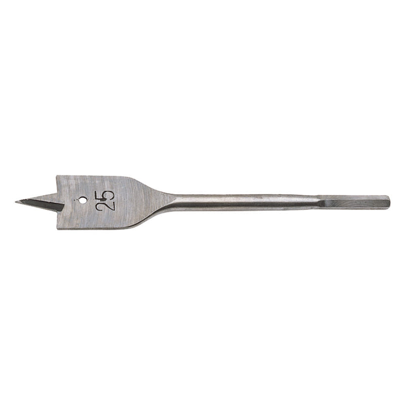 Flat Wood Single Drill Bit - 25mm