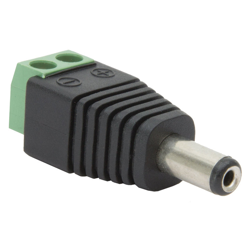 Ony-x DC Plug Adaptor Male for CCTV Security Systems Cameras etc.