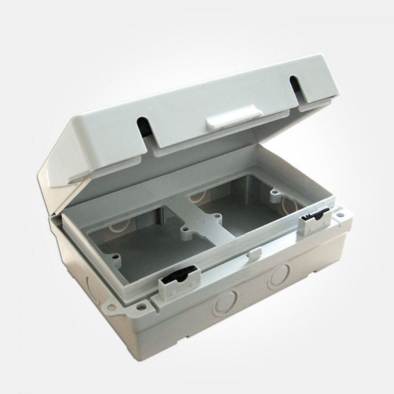 2 GANG IP65 DUAL ACCESORY BOX